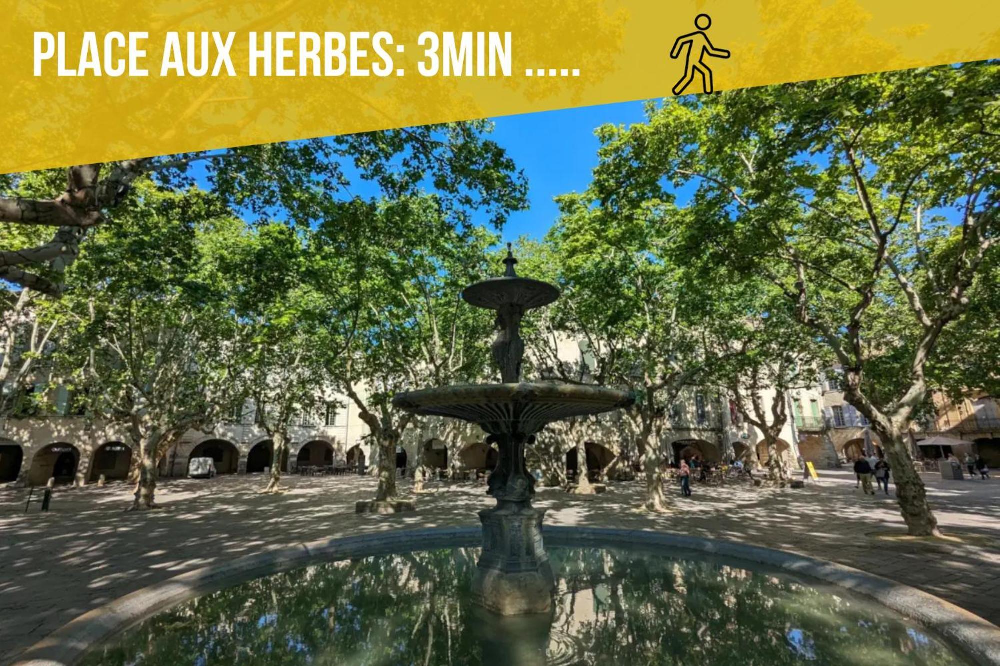 Ulysse, Appartement Spacieux Au Centre Historique D'Uzes En Rez-De-Chaussee Avec Exterieur, Proche Parking Des Marroniers Ngoại thất bức ảnh
