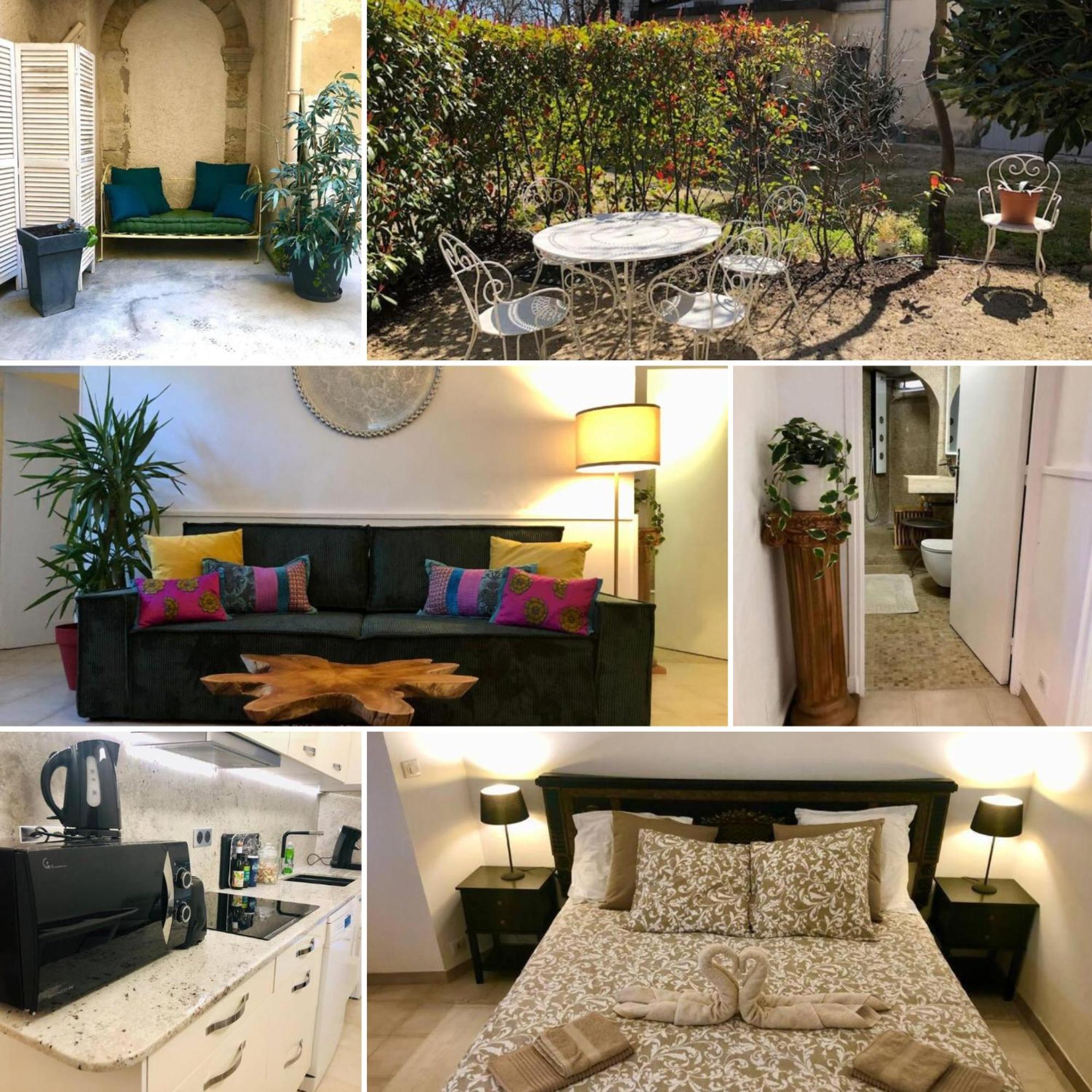 Ulysse, Appartement Spacieux Au Centre Historique D'Uzes En Rez-De-Chaussee Avec Exterieur, Proche Parking Des Marroniers Ngoại thất bức ảnh